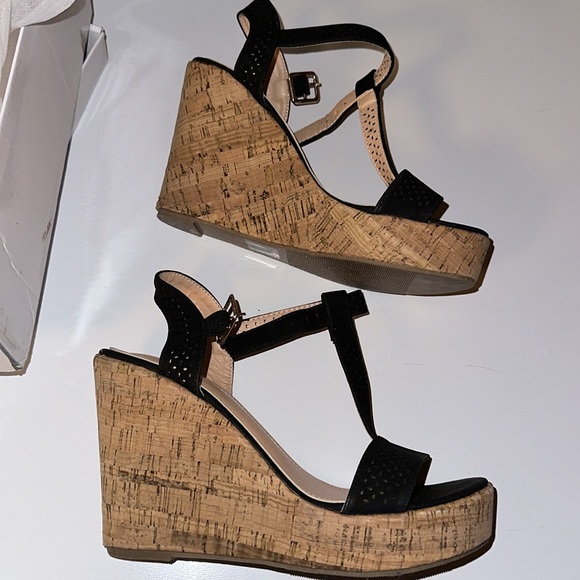 Black wedges 7.5 - Picture 3 of 7